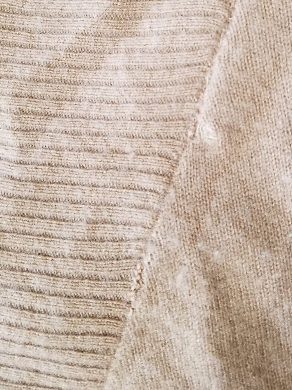 Quince 100% Cashmere Open Front Cardigan | Tan | Size Large - Picture 3 of 13
